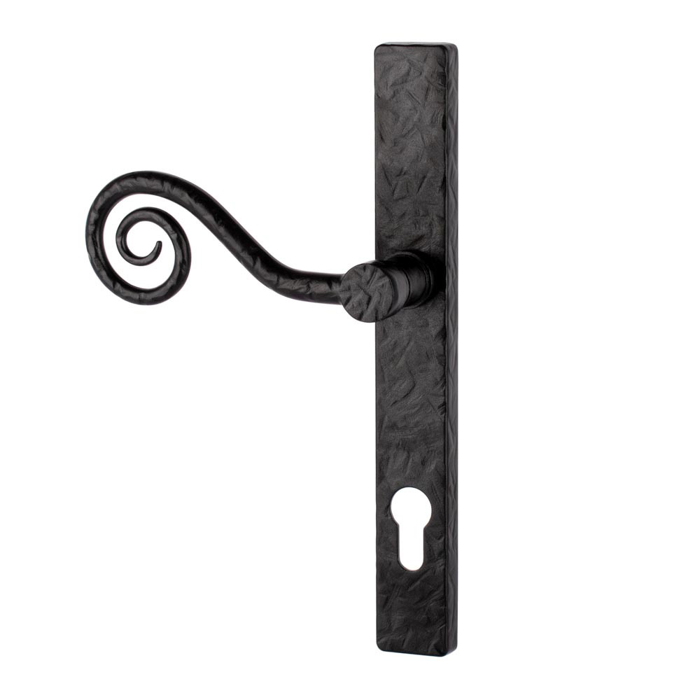 Devoran Monkey Tail Door Handle - Black (Left Hand) - (Sold in Pairs)